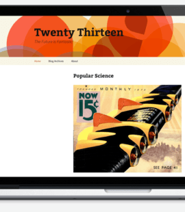WordPress 3.6 "Oscar" med Twenty Thirteen