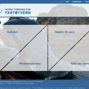 norsk-fartoyvern.no (skjermdump 2013)