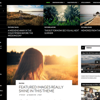 Twentyfourteen standardtema fra WordPress