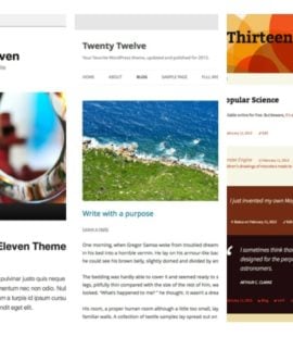 WordPress standard temaer
