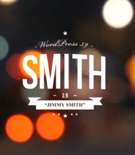 WordPress 3.9 Smith logo