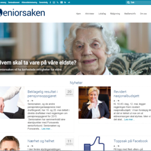 Seniorsaken.no skjermdump
